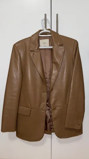 Aritzia Leather Jacket Wilfred Faux thumbnail 2