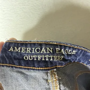 American Eagle Hi-Rise Festival Shorts Cotton Women Distressed Women's Size 4 thumbnail 6
