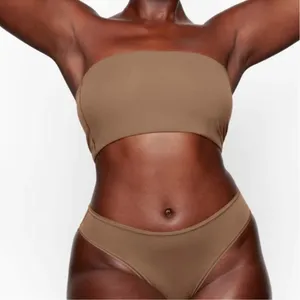 NWT Skims C3 Fits Everybody Bandeau Bra Oxide Womens size 3X thumbnail 1