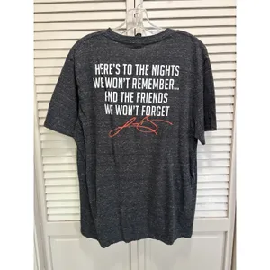 Lee Brice Country Music Graphic Short Sleeve T-Shirt Size L‎ Gray/Orange thumbnail 5