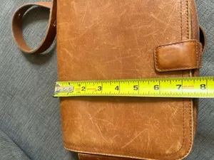 Madewell Transport Flap Shoulder Bag English Saddle leather crossbody thumbnail 10