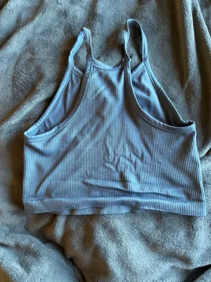 Halter tank top Blue Size M thumbnail 2