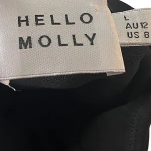 Hello‎ Molly Noticed Dress Black Halter Neck Ruched Mini Dress Womens Size 8 L thumbnail 7
