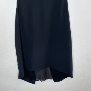 Rag & Bone Black Sleeveless blouse Layered Asymmetrical Hem Top M thumbnail 3