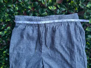 Striped pants Blue Size XL thumbnail 5