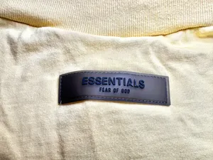 Fear Of God Essentials Shirt Mens XXL Yellow Short Sleeve Spell Out thumbnail 8