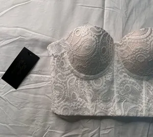 Lace Corset White thumbnail 2