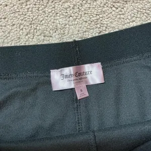 Juicy Couture Y2K Velour Sleep Shorts Womens Small Black Rhinestone Logo Lounge thumbnail 2
