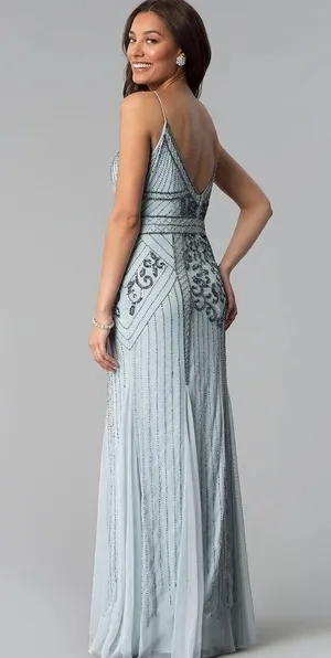 Marina embellished gown Size 4 thumbnail 1