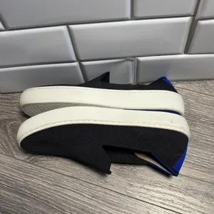 Rothy's‎ The Original Slip On Black Knit Sneakers Women's Size 5.5 thumbnail 10