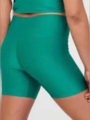 OFFLINE by Aerie Real Me Bike Shorts - Emerald Green, XL Like New thumbnail 1
