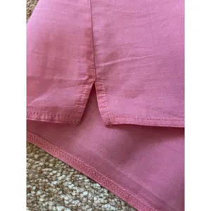 Aerie Pink Lace Trim Tank Top Women’s Size M Medium Floral Mesh Detail thumbnail 7