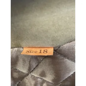 Vintage 60s-70s Womens 18 Coat Mod Tan Faux Suede‎ Peter Pan Collar A-Line USA thumbnail 11