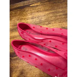 Time And Tru Red Mesh Flats‎ Size 9.5 thumbnail 4
