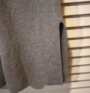 Le Ore Lodi Merino Wool Knit Pants Tan Brown Women’s Size XS thumbnail 4