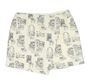 Abercrombie & Fitch Scarlett Linen Mini Skort Size S thumbnail 1
