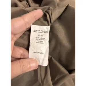 Birdy Grey women’s bridesmaid Catherine Dress Matte Satin brown champagne medium thumbnail 9