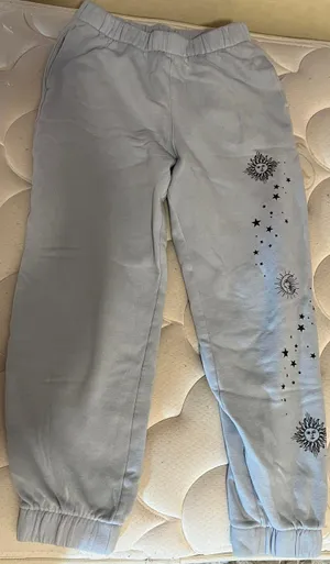 Hollister Light Blue Sweatpants With Print thumbnail 1