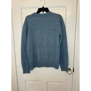 French Connection Dusty Blue Sweater size‎ S NWT Damaged thumbnail 3
