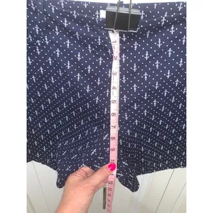 Talbots Women's Petite Size‎ 14P Navy Anchor Print Bermuda Shorts thumbnail 8