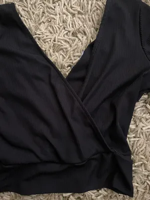 Cross Front VNeck Top thumbnail 2