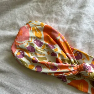lele bandeau bikini top floral print - bloom thumbnail 4