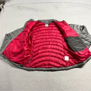Patagonia Women’s Nano Puff Coat Grey Goose Down Puffer Jacket Size XSmall EUC thumbnail 4