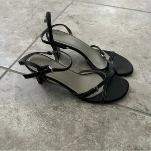 Hillard & Hanson Black Y2K heels thumbnail 3