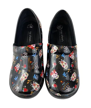 Easy Street Patent Leather Work Clog thumbnail 2