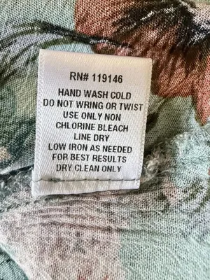 Jodifl L Mint Floral Boho Peasant Blouse Rayon Balloon Sleeve V Neck Tunic Top thumbnail 6
