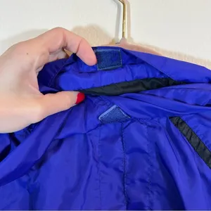 Vintage Nike Windbreaker Purple Blue Medium‎ Gray Tag thumbnail 12