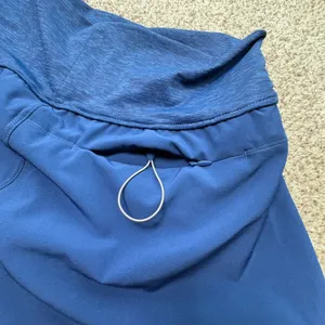 Prana Sunriver Board Swim Short Blue Womens M‎ UPF 50 Fold Over Waist Band NWT thumbnail 10