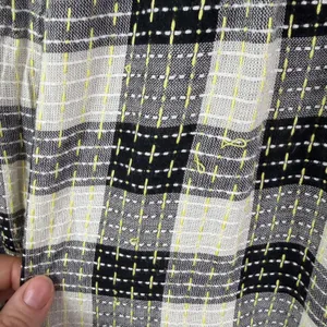 Pilcro Anthropologie Plaid Wool Blend Button Front Blouse Small Boho‎ Academia thumbnail 5