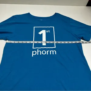 1st Phorm Legion of the Boom Womens Size 2XL Blue‎ Short Sleeve Shirt Health thumbnail 4