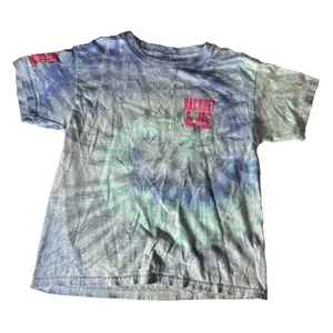Raquet & Jog Tyler Tx Tie Die T-Shirt Women's S Blue Graphic Printed thumbnail 1