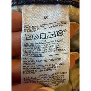 Old Navy OG Straight Jeans Women 18 Blue NWT High Rise Secret Slim Pockets Denim thumbnail 10