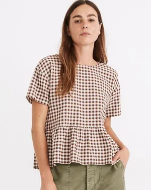Peplum Top thumbnail 1