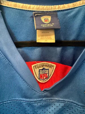 Authentic New York Giants Strahan football jersey thumbnail 4