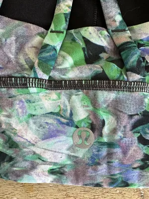 Lululemon Energy Long Line Bra in Rapid Flourish Multi thumbnail 8