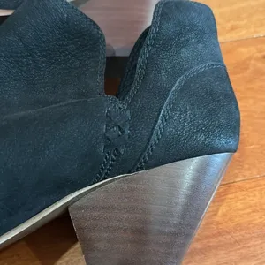 NWOT Frye Reina Cut Out Bootie in‎ black ankle small heel southwestern size 9.5 thumbnail 12
