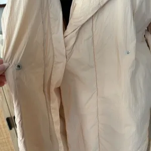A New Day Cream Blush Oversized Wrap Midi Coat Tie Waist Pockets thumbnail 7