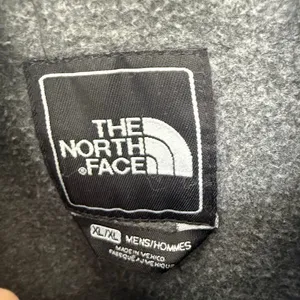The North Face Men’s XL Grey Black Fleece Zip Up Jacket thumbnail 2