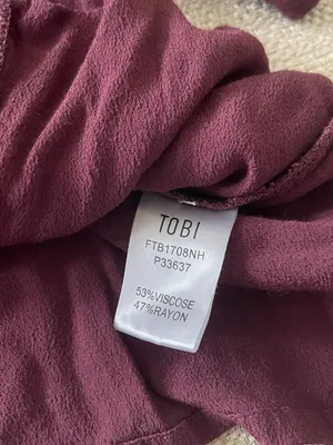 Tobi Dark Purple Top thumbnail 7