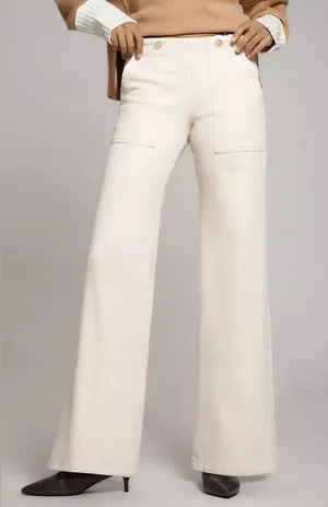 Pilcro‎ The Kit High-Rise Wide-Leg Utility Trouser Jeans Size 27 thumbnail 1