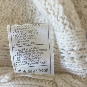 BB Dakota Alaska‎ Womens L Cable Knit Cowl Neck Sweater Dress Ivory Cream thumbnail 12