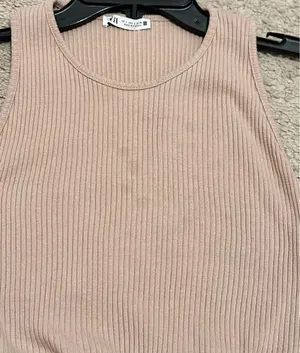 Zara Ribbed Tank Top thumbnail 6