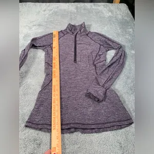 Lululemon athletica Purple Quarter-Zip Pullover 4 thumbnail 5