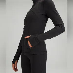 Lululemon NWT Define Jacket Luon Size 0 Black Full zip up thumbnail 3