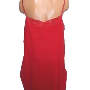 ✨HP✨Victoria's Secret Lipstick Red Pima Cotton Slip✨ thumbnail 7