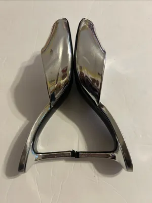 Steve Madden Silver Metallic Open-Toe Mules thumbnail 5